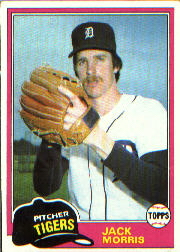 1981 Topps Baseball Cards      572     Jack Morris